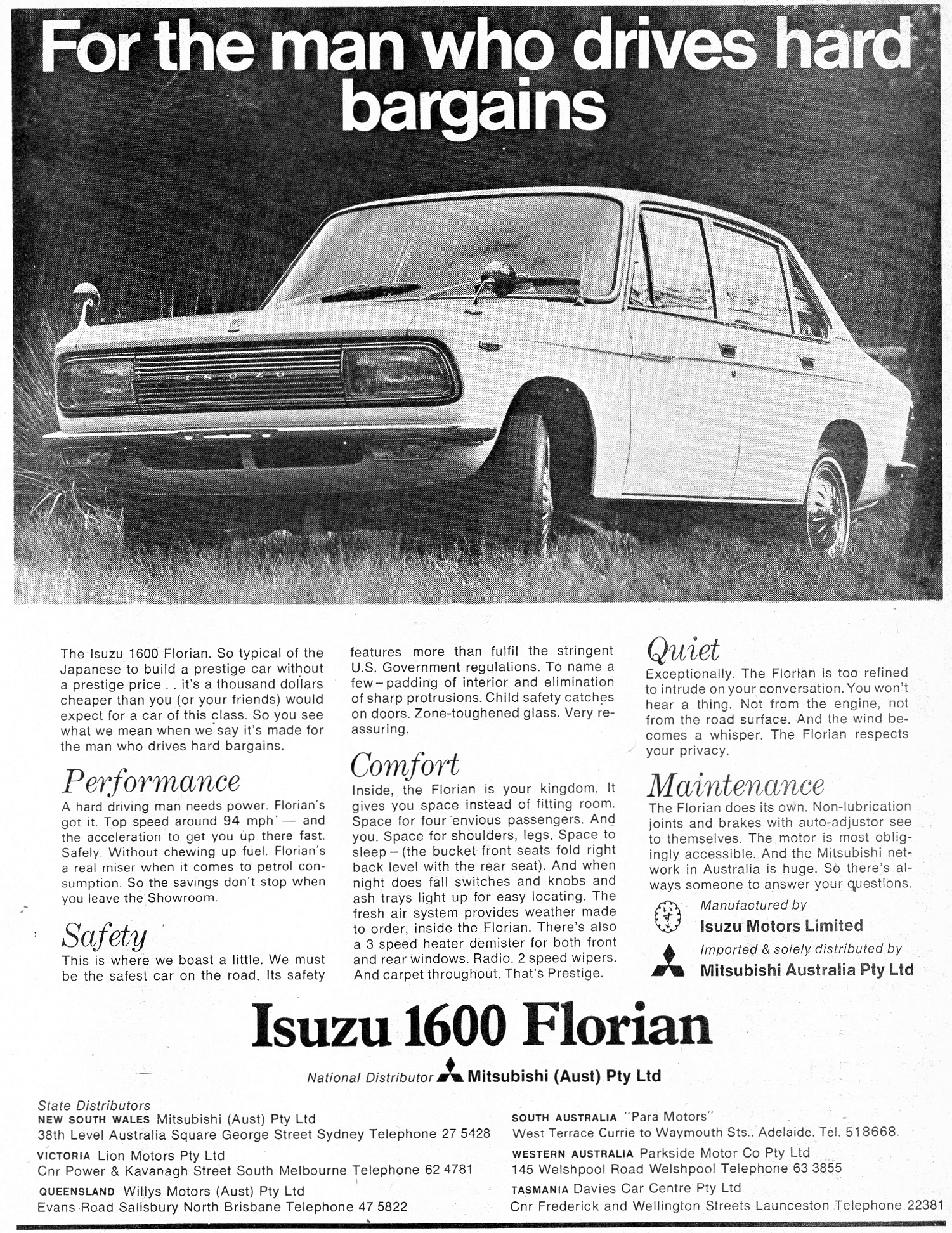 1970 Isuzu 1600 Florian Sedan